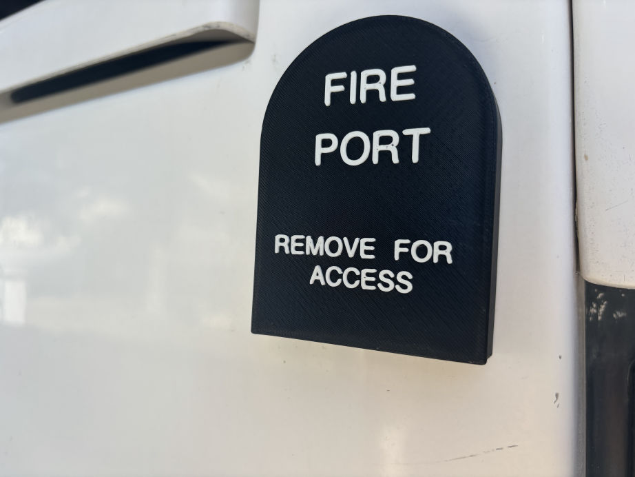 fire port covers