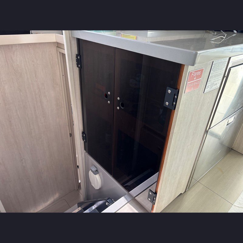Saloon Cabinetry in a catamaran