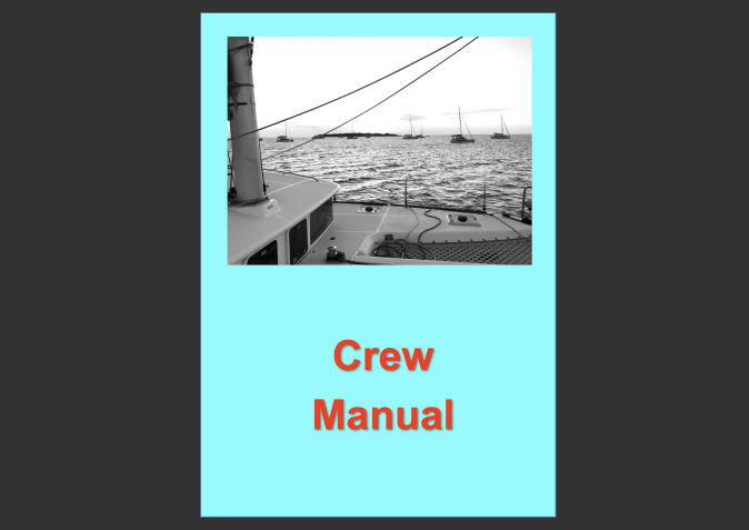 sail vessel crew manaul