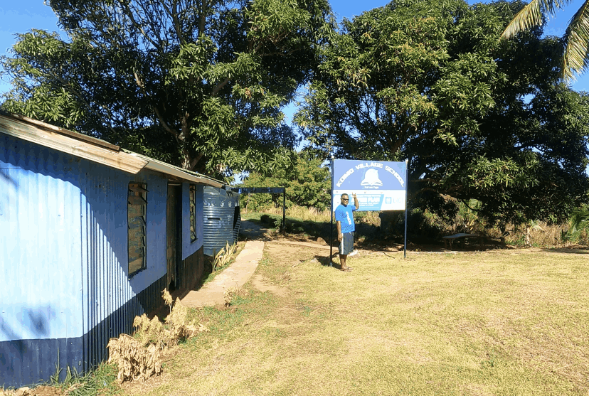 Komo Island Village School Lau Group Islands Fiji