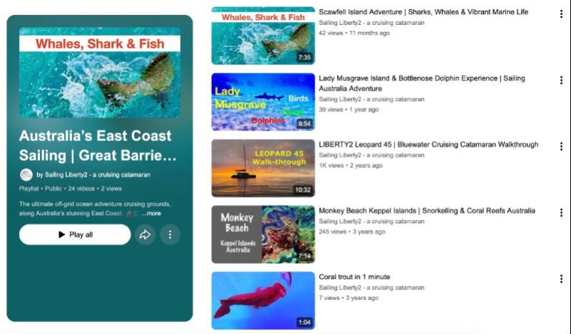 Australia & Great Barrier Reef Video Playlist Image