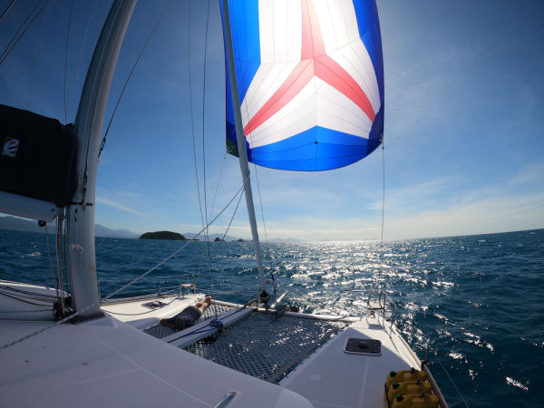 Spinnaker cruising